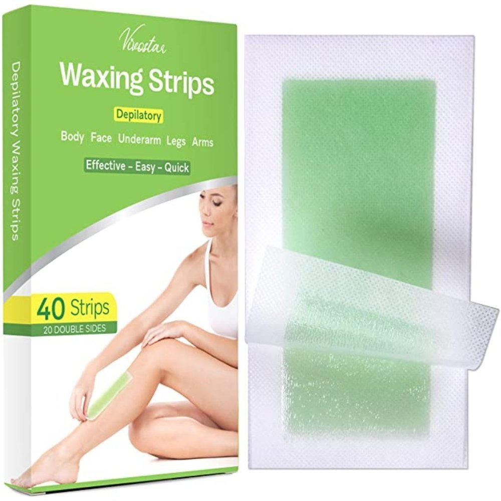 NEW Vivostar Waxing Strips 40 Count